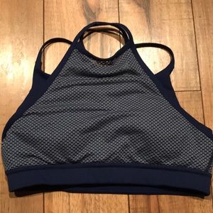 Athleta High neck sports bra.